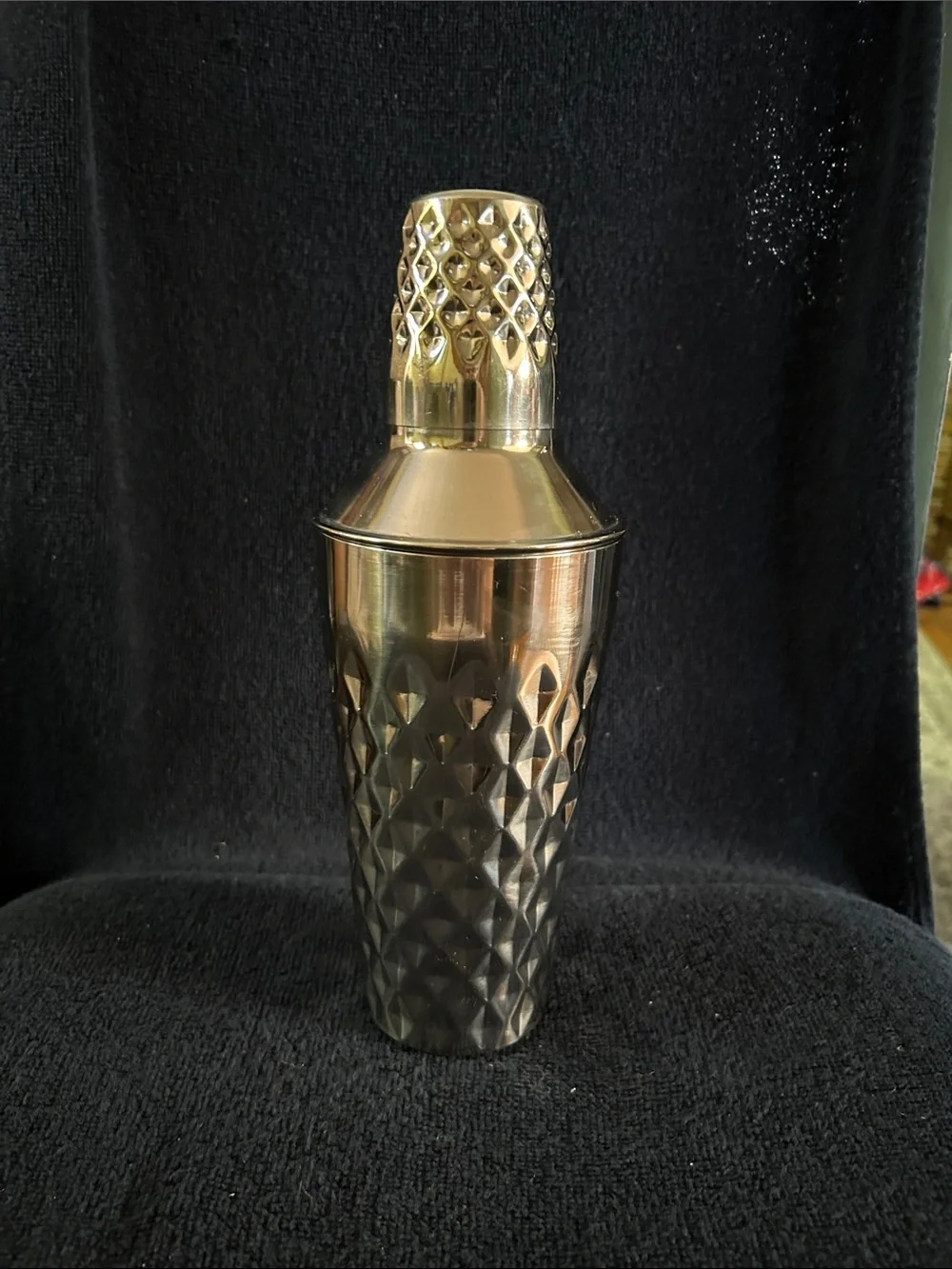 Viski Faceted Irving Stainless Steel 25 oz. Cocktail Shaker
